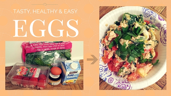 Healthy Egg Scramble in 5 Minutes&nbsp;Flat!