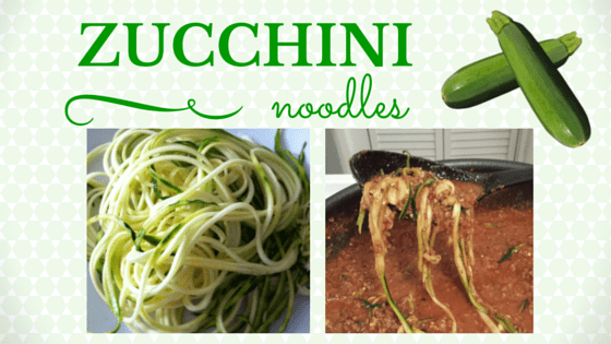 Goodbye pasta, Helllloo zucchini&nbsp;noodles!