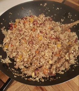 cauliflower pork fried rice